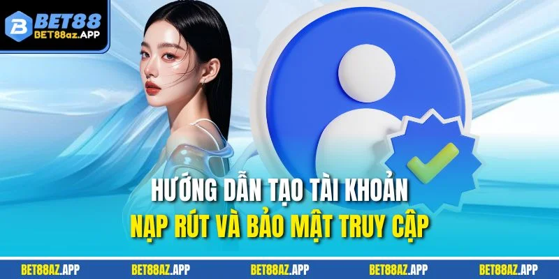 Hướng dẫn tạo tài khoản, nạp rút và bảo mật truy cập