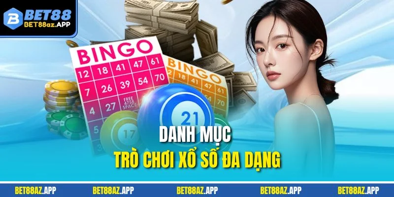 Danh mục trò chơi xổ số đa dạng